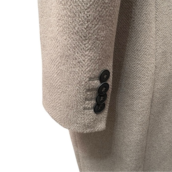 Cinzia Rocca Wool and Cashmere Single Breast Long Coat Size US 6 - Picture 9 of 15